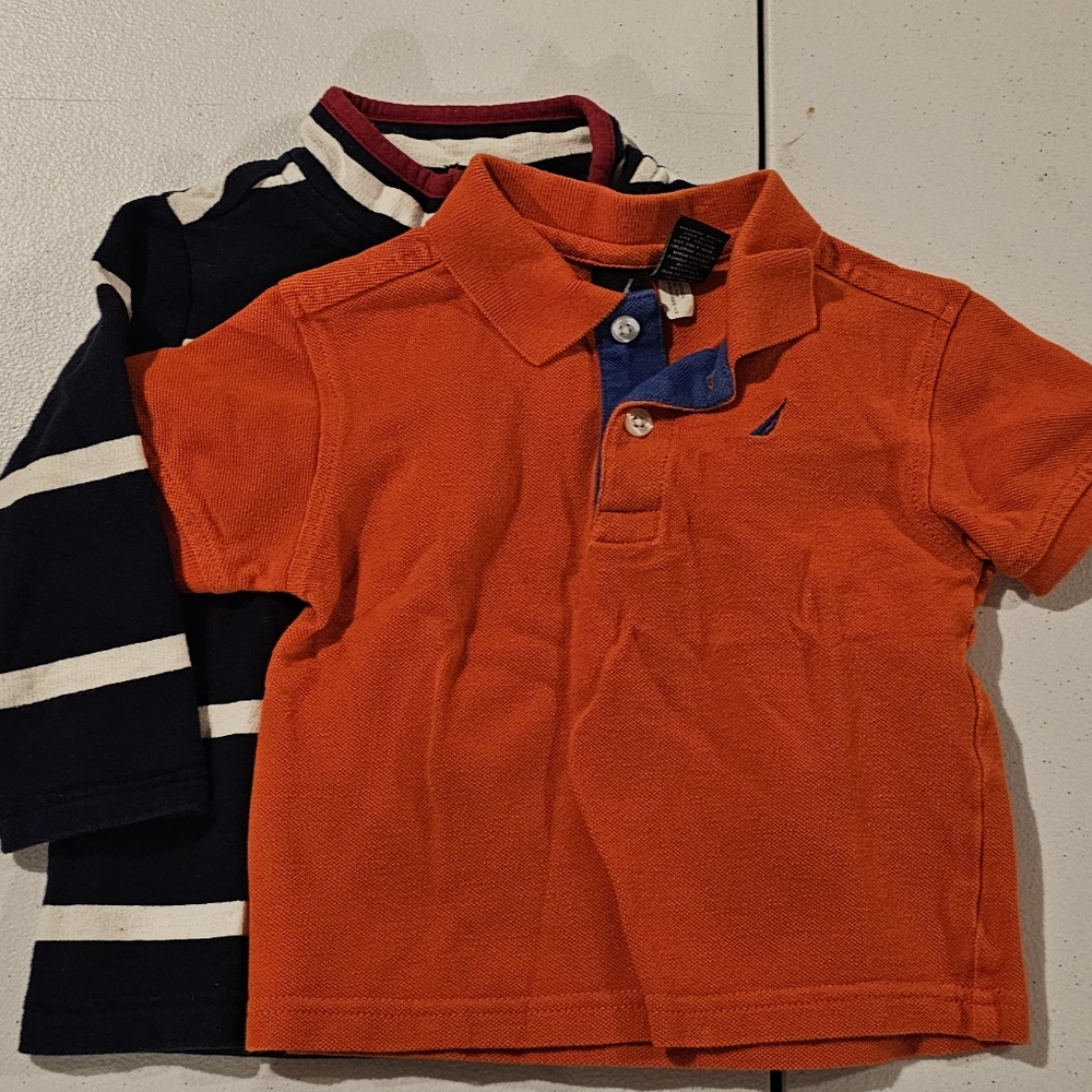 Boys Nautica polo/Gap sweater 18-24m